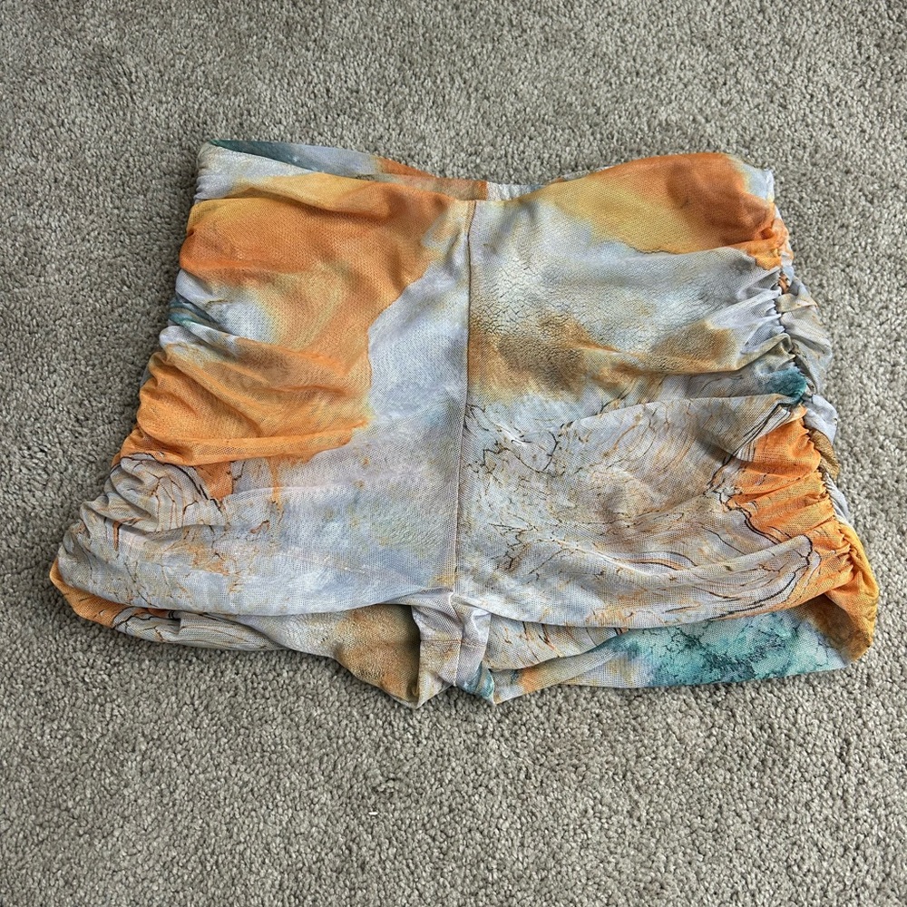 NWOT Zara‎ Tie Dye Swim Shorts